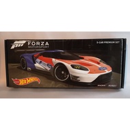 2016 Hot Wheels Forza Motorsport 5 car Premium box Set Porsche 911 GT3 , BMW CSL , Pagani Huayra , P