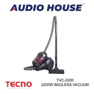 TECNO TVC-2200 2200W BAGLESS VACUUM CLEANER WITH HEPA FILTER ***1 YEAR TECNO WARRANTY***