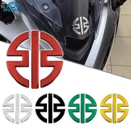 OPENMALL 2Pcs 3D Motorcycle Stickers Fairing Decals Emblem Badge Tank Logos For Kawasaki NINJA H2R Z