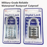 Taiwan AMEX Combination Digital Padlock | Patent M392225 | Random Password Non-Changeable