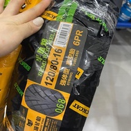 Tyre (tire) Sh125,Sh150,Sh Italian front wheel 100/80/16 rear wheel 120/80/16 Black cat brand