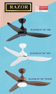 *PROMOTION* BESTAR Razor Ceiling Fan with/without Light