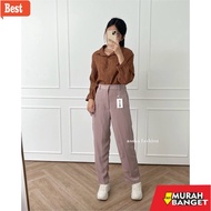 Latest women's culottes ASOKA Office Pants 776 - Loose Anti-Wrinkle Pants - Women's Pencil Pants - P