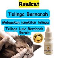 Ubat Sakit telinga Kucing Ubat Telinga Kucing  Bernanah  Berair 8ml