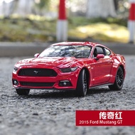 Willy 1:24 Original Factory Simulation Alloy Car Model 2015 Ford Mustang Car Model Ornament Collecti