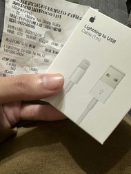 iPhone原廠線12月26日購於台中大遠百