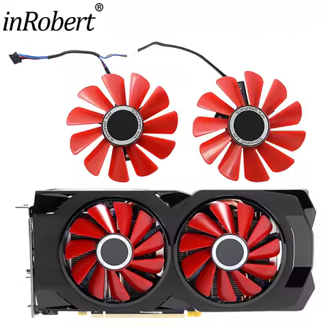 New 85MM FY09010H12LPB Cooler Fan Replace For HIS XFX RX 570 RS R9 285 390X RX580 Graphics Video Car