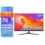 EXPOSE Monitor 27 Inch PC Monitor 24 Inch 4K/2K IPS 1ms Office Gaming Curved Monitor with Speaker 3 