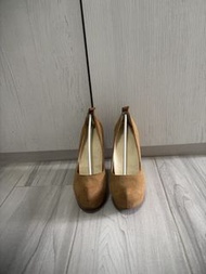 Aldo Tan Suede Wedge Heels Aldo 高跟鞋