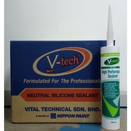 V-tech VT-210 Translucent High Performance Sealant 300ml 24bt/1ctn