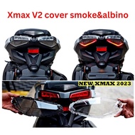 Xmax V2 Rear Lamp Cover Smoke Clear Albino Yamaha Xmax250 2023 Tail Lamp Cover Smoke XMAX V1 XMAX250