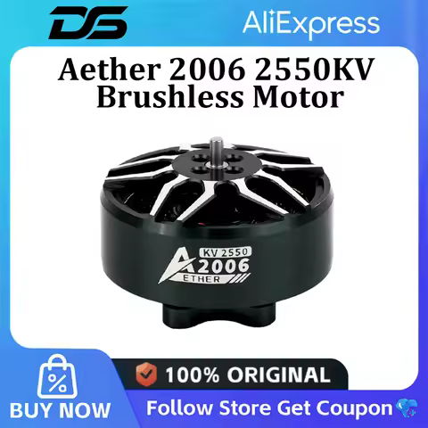 DeepSpace Aether 2006 2550KV Brushless Motor 6S For FPV 3.5inch-5inch Freestyle Racing Cinewhoop Dro