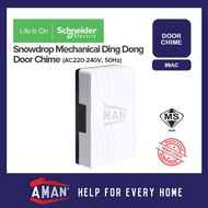 Schneider Kavacha Mechanical Ding Dong Door Bell Chime Doorbell