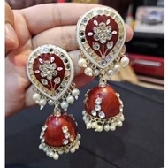 Indian earrings Indian bell earrings/ party earrings/ dinner earrings Indian wedding earrings/