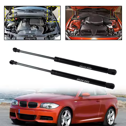 2x For BMW E81 E82 E87 E88 2004-2012 Front Bonnet Gas Struts Support 51237118370