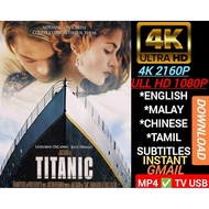 S3🅳︎🅾︎🆆︎🅽︎🅻︎🅾︎🅰︎🅳︎ Titanic (1997) Bluray 4K 1080P Eng,Mly,Chi,Tamil Subtitles NOT DVD Series Movie D