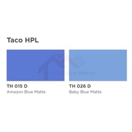 HPL Taco biru TH 015 D / Lembar
