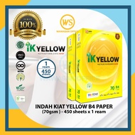 IK Yellow B4 Paper 70gsm / B4 Paper / Kertas B4 (450 Sheets x 1 Ream)