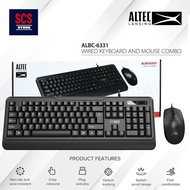 Altec Lansing Wired USB Mouse Keyboard ALBC6331 Wireless ALBC6330