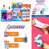 Elmer’s Fluffy Slime Kit | Slime Supplies Include Elmer’s Translucent Color Glue, Elmer’s Glitter Gl