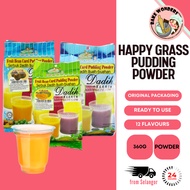 Happy Grass Dadih Bean Curd Pudding Powder/ Blueberry Pudding/ Chocolate Pudding/ Mango Pudding Powd