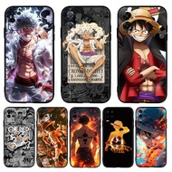 for Realme C3 C11 C12 C15 C17 FL56 Anime One Piece Luffy TPU soft black protective case