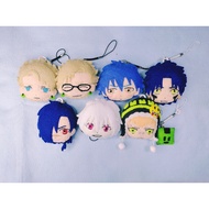 HANDMADE Dramatical Murder Trip, Virus, Aoba, Ren, Usagimodoki, Noiz, Clear & Koujaku mini felt plus