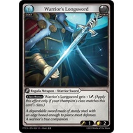 Grand Archive TCG - Warrior's Longsword (SR)(Foil) - Fractured Crown