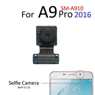ด้านหน้าเซลฟี่กลับมากล้องหลักซ่อมแซมชิ้นส่วนสำหรับ A8 A6 Samsung Galaxy บวก A9โปร2018 2016สายเคเบิลงอได้