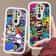 Case for OPPO Reno A5 A39 F11 2F A83 A9 2Z A37 2020 Pro Soft White E82 Trippy