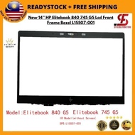 New 14'' HP Elitebook 840 745 G5 Lcd Front Frame Bezel L15507-001