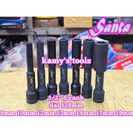 1/2 inch socket head length 128mm Santa 8mm 10mm 12mm 13mm 14mm 17mm 19mm 85-908 85-910 85-912 85-91