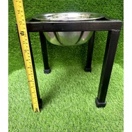 Elevated Dog Bowl 26cm Bowl size (13 inches Height)