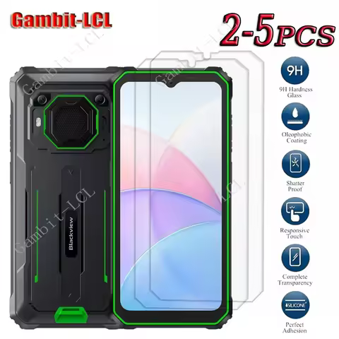 2-5PCS Original Tempered Glass For Blackview BV6200 Plus 6.56" BV6200Plus BV 6200 Pro Screen Protect