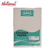 Asia Sticker Paper A4 80Gsm 10S Glossy