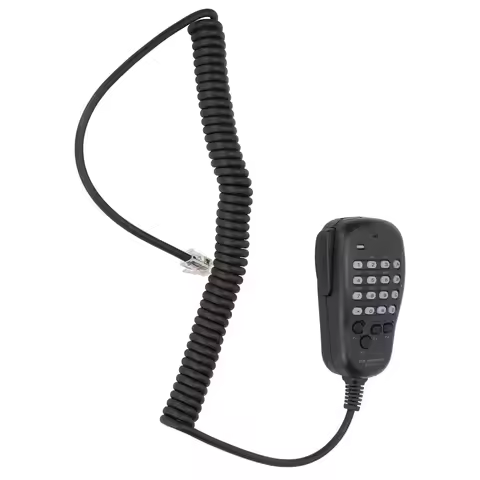 DTMF Microphone DTMF Mic with Button for YAESU MH‑48 MH‑48A6J FT‑8800R FT‑8900R FT‑7900R FT‑1807 DTM