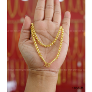 สร้อยคอลายล้อแม็ก 2 บาท รหัส 1856-M