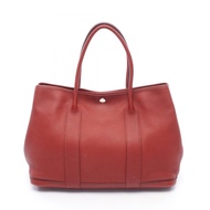 【二手】愛馬仕 (Hermes) 托特包 Garden Party PM Rouge Garance 皮革 Garden Party PM Rouge Garance 女款二手 B