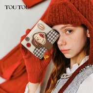 TOUTOU Document Bag Coin Purse Card Holder Small Wallet Women Style Gift for Girlfriend Gift for Gir