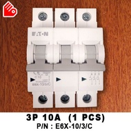 [SIRIM] EATON MEM MCB 6KA Circuit Breaker DIN Rail Type 2 Poles 3 Poles 6A 10A 20A  [ORIGINAL]