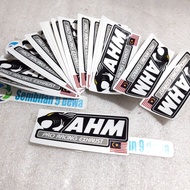 AHM MALAYSIA glossy lamination sticker (1 pcs)