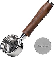 Coosigar 58mm Bottomless Portafilter | Fits for Gaggia machines| Stainless Steel portafilter and Wal