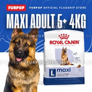 Royal Canin Maxi 5+ Adult (4KG) Dry Dog Food - Size Health Nutrition | FURPOP Royal Canin Dog Food