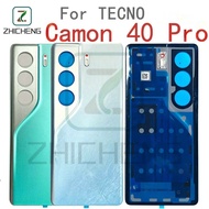 For Tecno Camon 40 Pro CM6 Shel Battery Back Cover Rear Door Housing