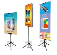TRIPOD BANNER BESI 2 SISI + VISUAL