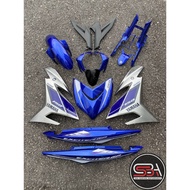 COVER SET Y15ZR V1 V2 DPBMC S3 EXCITER GP BIRU TANAM COVERSET PREMIUM EDITION BODYSET 2015 2016 ORIG