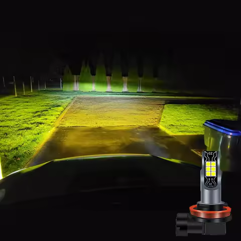 For Chevrolet Cruze 2011 2012 2013 2014 2015 3000K Golden Yellow H11 H8 H16(JP) LED Fog Lights Bulbs