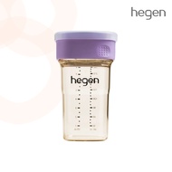 Hegen หัดดื่มน้ำสำหรับเด็ก ขวดหัดจิบ สีม่วง 240ml/8oz All-Rounder Cup PPSU - Purple สำหรับ 12 เดือน+