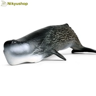 [Nikuyshop] Educational Toys Display Sea Animals Animal Figure Whale Sperm Whale