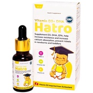 Hatro vitamin D3+ DHA Pharvina oral solution supplemented with vitamin D3, DHA (20ml)